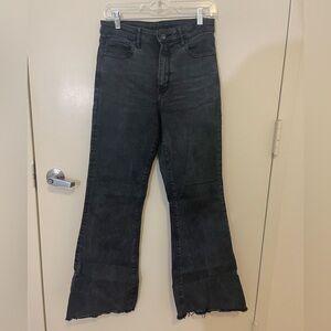 American Eagle high rise flare jeans